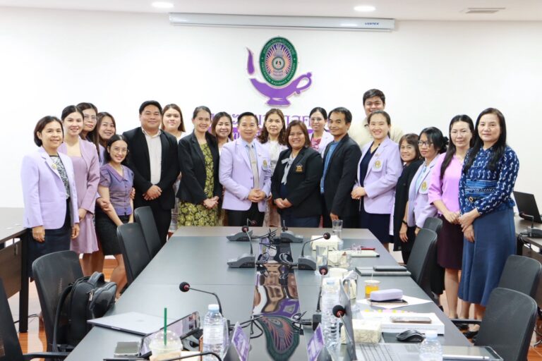 ต้อนรับคณะกรรมการประเมินคุณภาพการศึกษาภายใน ระดับหลักสูตร AUN-QA ประจำปีการศึกษา 2568