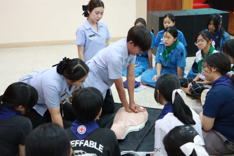 การปฐมพยาบาลและการช่วยฟื้นคืนชีพขั้นพื้นฐาน(CPR)