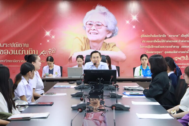 บรรยากาศการสอบสัมภาษณ์หลักสูตรผู้ช่วยพยาบาล (PN) ปีการศึกษา 2
