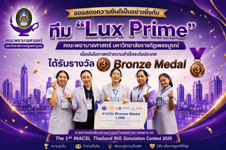 ขอแสดงความยินดีเป็นอย่างยิ่งกับทีม “Lux Prime”